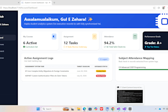 develop  customer web application