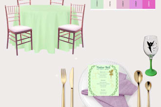 turn your event decor idea into a clear visual presentation before setup