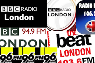 play your song or ads on any active london radio live