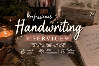 do neat and professional english and bengali handwriting