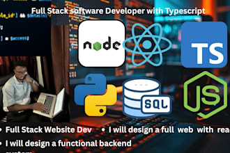 build a full stack web application with react