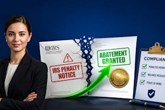 write irs tax penalty reduction letter and abatement compliance