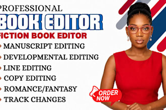 line and copy edit romance novel, fantasy book editor, book proofreading