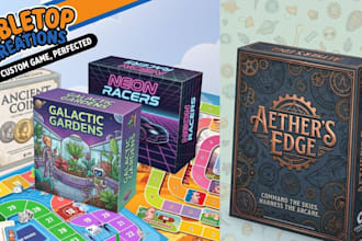 design board game, card, tabletop, tartor, board game design card game design