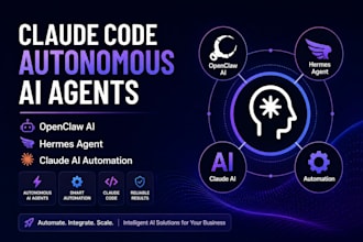 claude code autonomous ai agents openclaw ai hermes agent claude ai automation