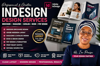 design a professional product catalog, indesign catalog layout in adobe indesign