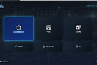 rebrand all platforms iptv app with  control panel