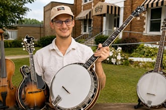 record fiddle, mandolin, or banjo for your country or bluegrass song
