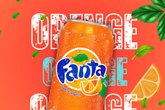 design creative product ads and promotional graphics