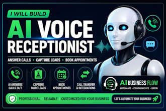 build an ai voice receptionist for your business