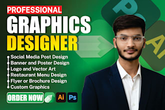 create professional and eye catching designs for you