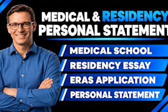 expertly edit your medical school or residency personal statement within 24hours