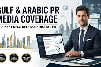 distribute SEO PR articles on gulf news al arabiya hespress sites aljazeera