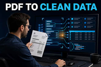 extract structured data from german pdfs invoices and scanned documents