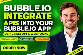 integrate apis into your bubble io app using rest API and webhooks