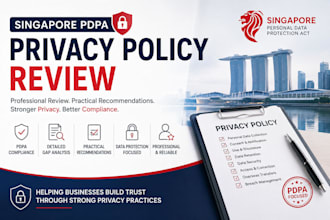 review your singapore privacy policy for pdpa compliance