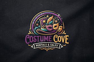 design a creative and memorable costume logo