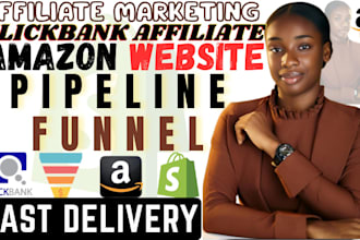 setup clickbank and amazon affiliate marketing funnels