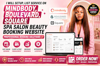setup list service on mindbody boulevard square spa salon beauty booking website