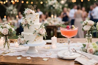 create a bespoke cocktail for your wedding