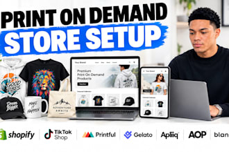 setup print on demand store on apliiq aop blanka tiktok shopify printful gelato
