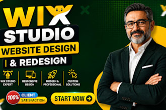 design and develop  wix studio website