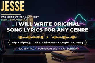 write and compose an original song for you