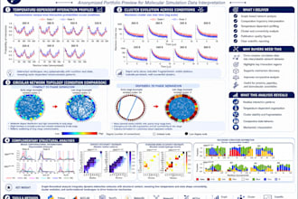 perform MD simulations, molecular docking and data analysis