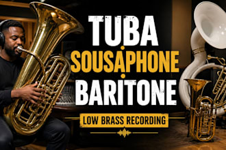add professional tuba, sousaphone, and baritone to your track