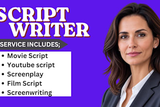 write movie script youtube scriptwriter screenplay screenwriting TV script