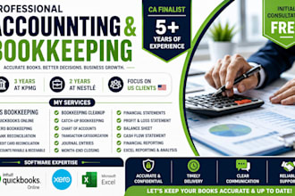 do bookkeeping, payroll, tax, financial statements