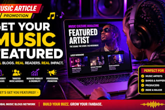 music promotion via guest posts on top hip hop and rap magazines music article
