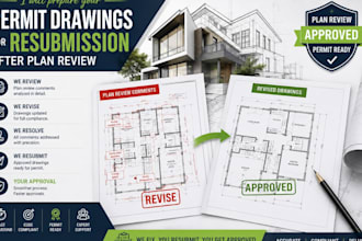 prepare your permit drawings for resubmission after plan review