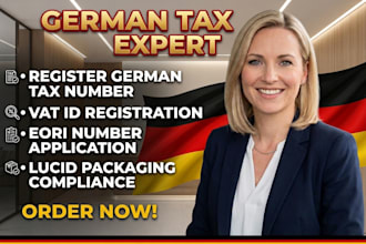 register german tax number vat id eori lucid for compliance