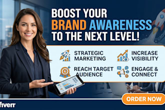 create a professional brand awareness strategy for your business