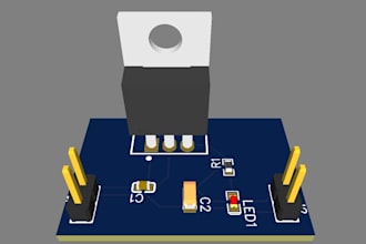 design schematic and pcb layout in easyeda