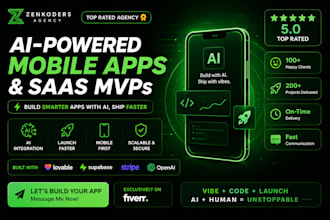 develop ai mobile app saas mvp using lovable claude code cursor vibe coding