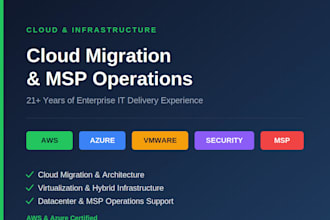 provide cloud, datacenter, and IT infrastructure support