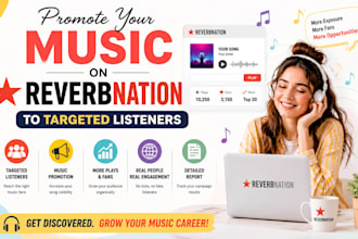 promote your music on reverbnation to targeted listeners