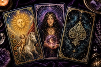 design tarot card spiritual cards or any custom card in any style