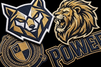 convert logo image to embroidery digitizing service dst pes in 1 hour