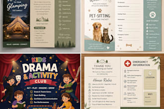 make beautiful flyers for you