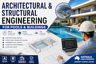 do bca, ncc, as architectural and structural pool design