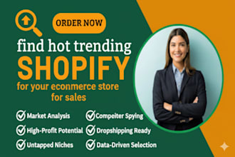 find trending shopify ecommerce product