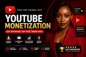 youtube monetization and  automation for channel growth