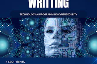 write SEO articles about ai, technology, and cybersecurity