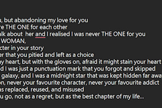 write a personalized poem for any occasion or emotion