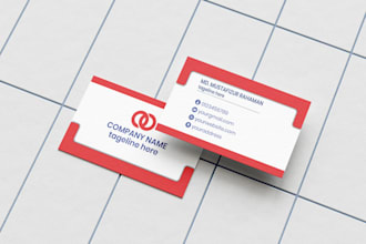 design professional business card and stationery
