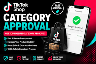 approve your tiktok shop category , tiktok shop category approval