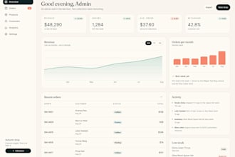 design modern saas dashboard UI UX in figma